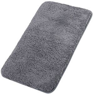 Bathroom Mat Non-Slip Rubber Microfiber Water Absorbent Floor Mats